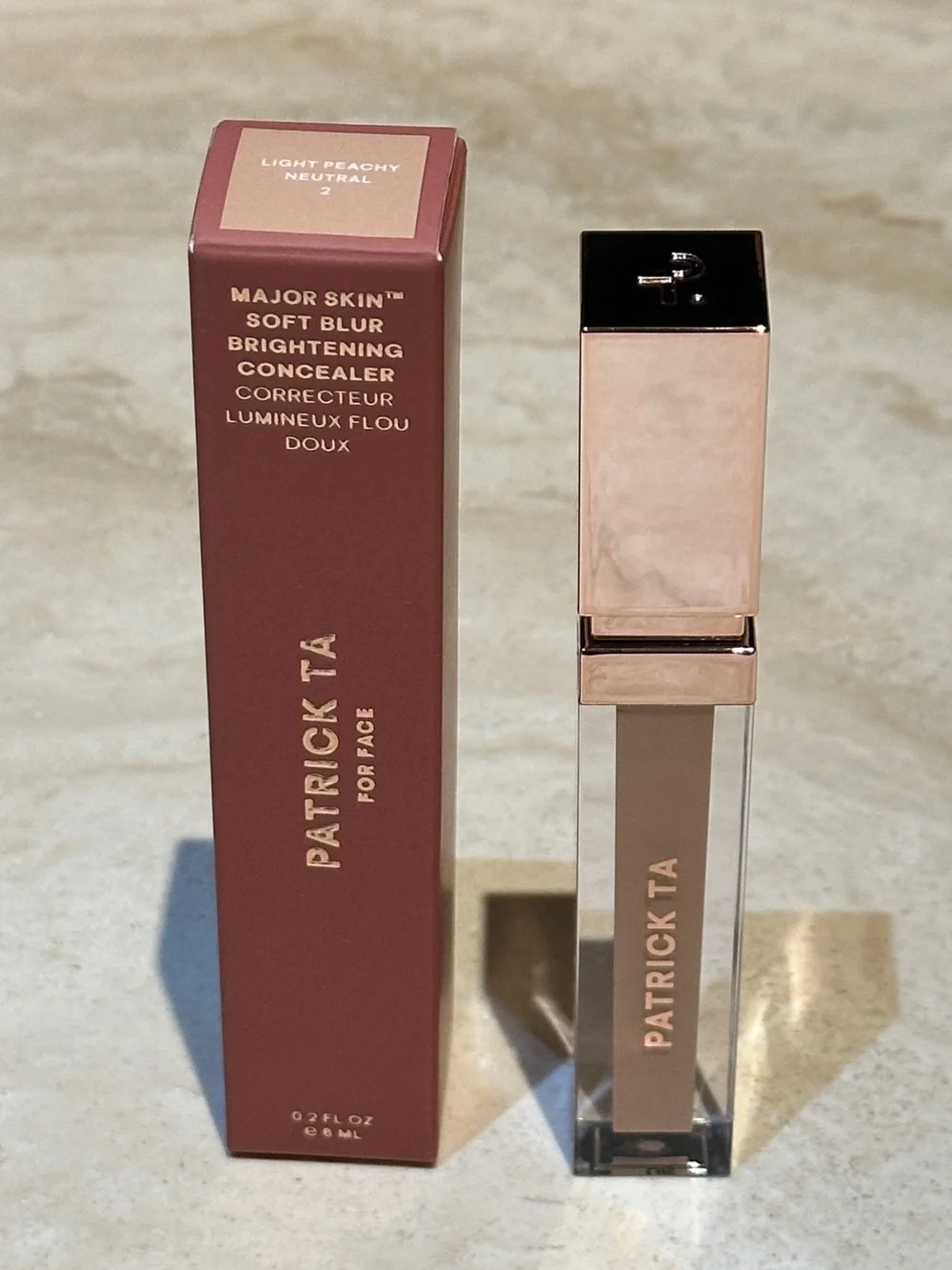 Patrick Ta Major Skin Soft Blur Brightening Concealer - 2 Light Peachy Neutral